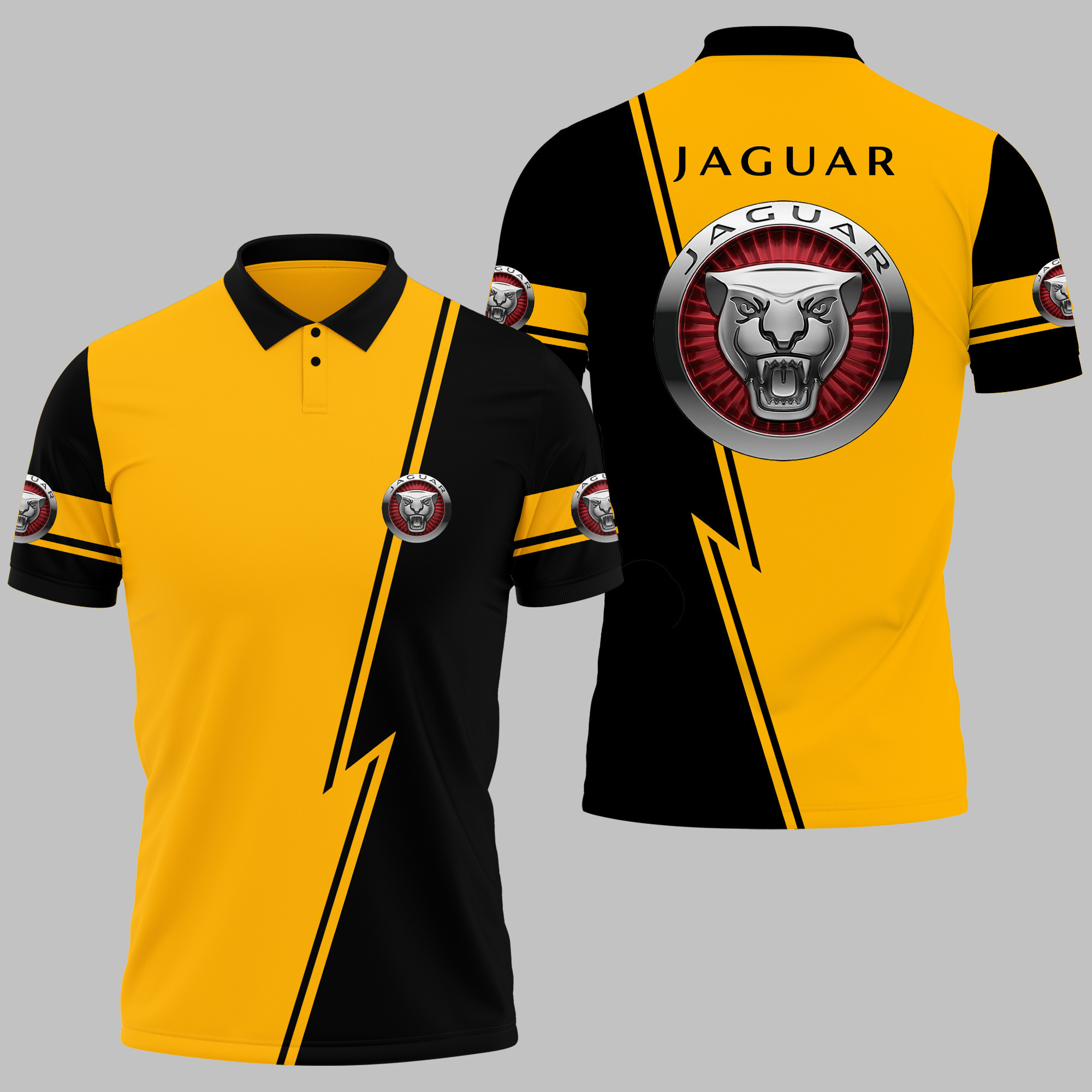 JAGUAR Polo Shirt V12 - Famjoys JAGUAR Polo Shirt V12 - Famjoys