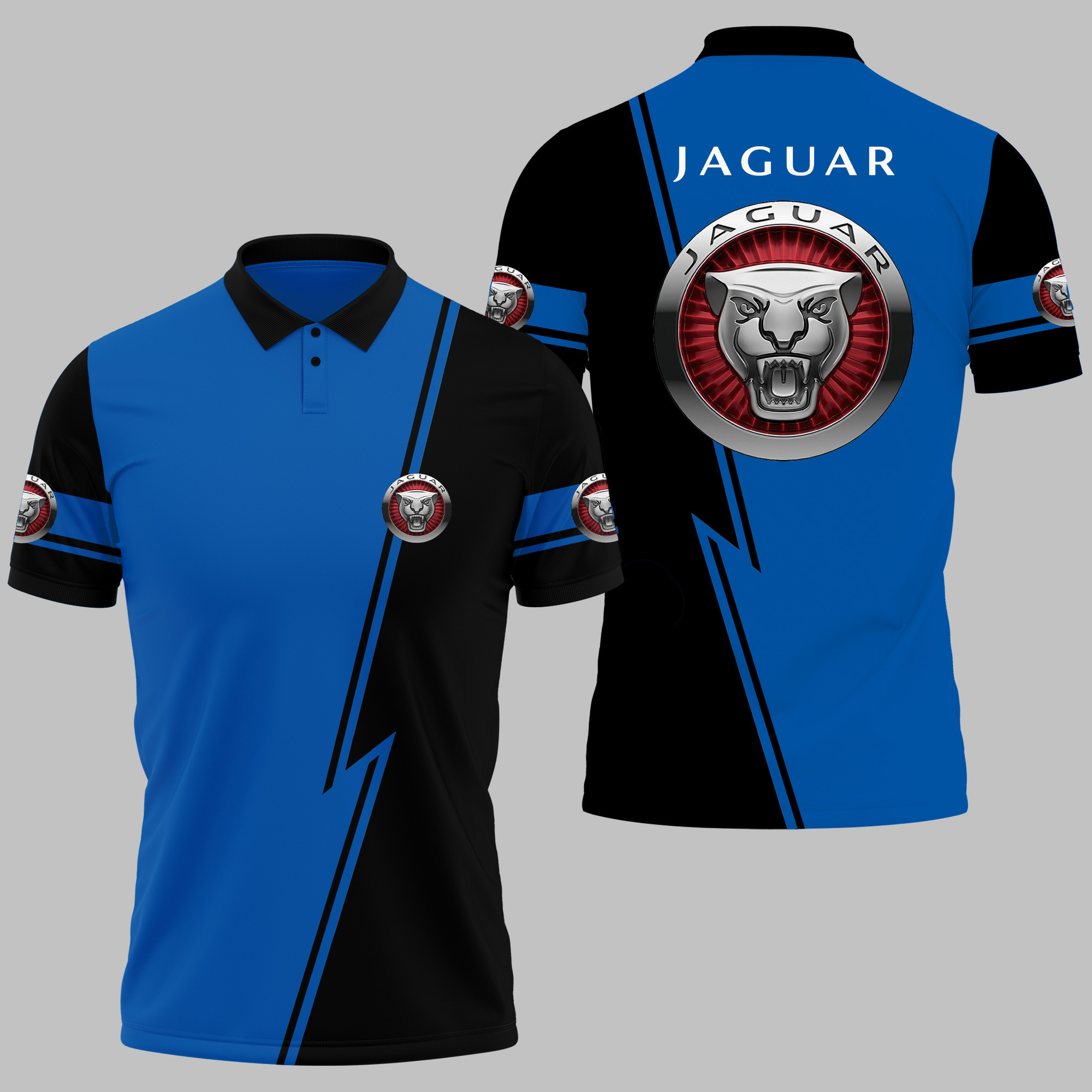 JAGUAR Polo Shirt V12 - Famjoys JAGUAR Polo Shirt V12 - Famjoys