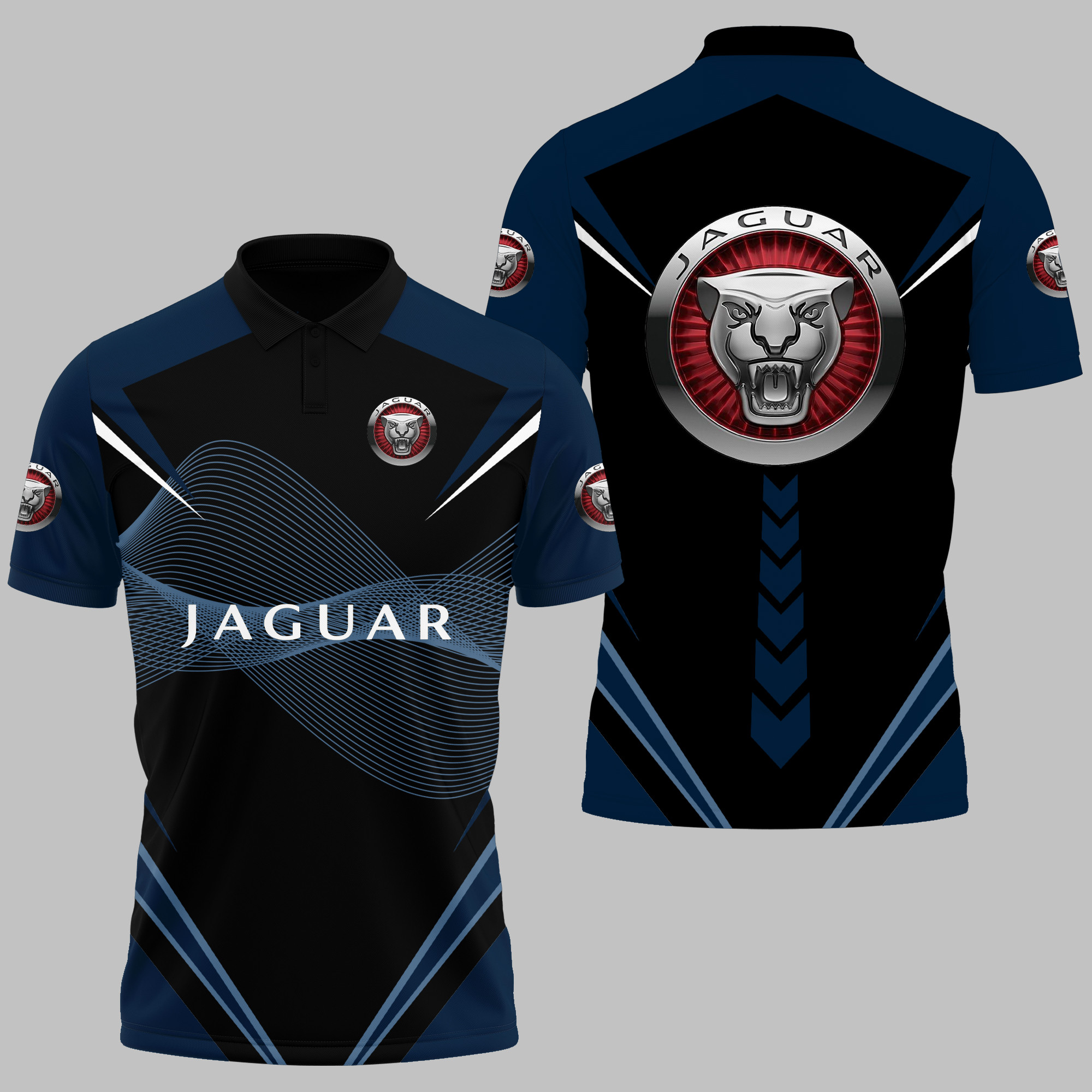 JAGUAR Polo Shirt V13 - Famjoys JAGUAR Polo Shirt V13 - Famjoys