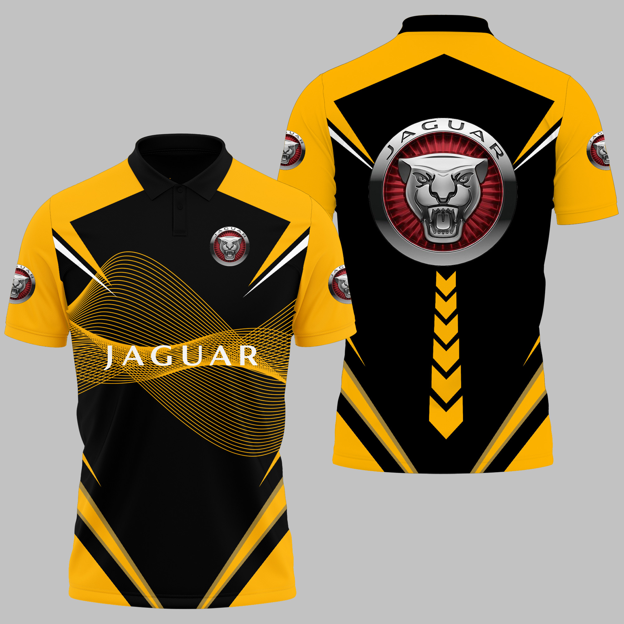 JAGUAR Polo Shirt V13 - Famjoys JAGUAR Polo Shirt V13 - Famjoys