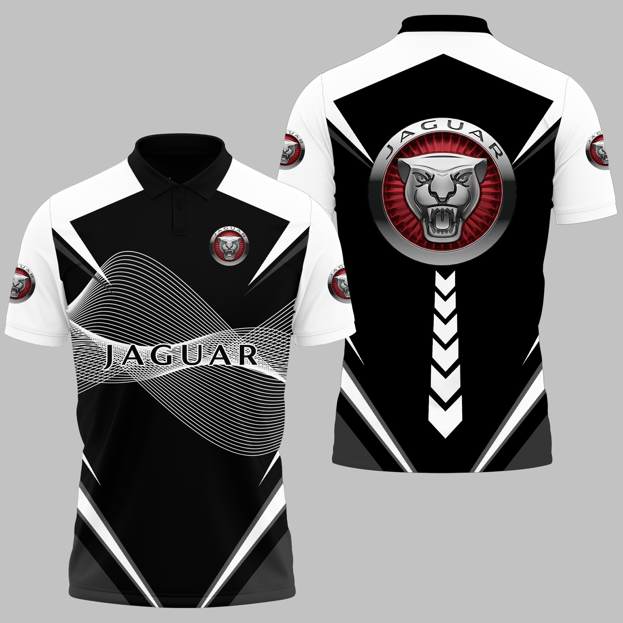 JAGUAR Polo Shirt V13 - Famjoys JAGUAR Polo Shirt V13 - Famjoys