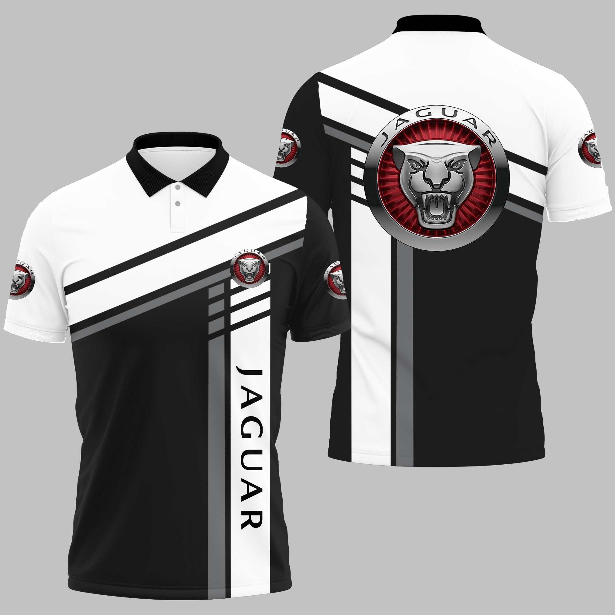 JAGUAR Polo Shirt V15 - Famjoys JAGUAR Polo Shirt V15 - Famjoys