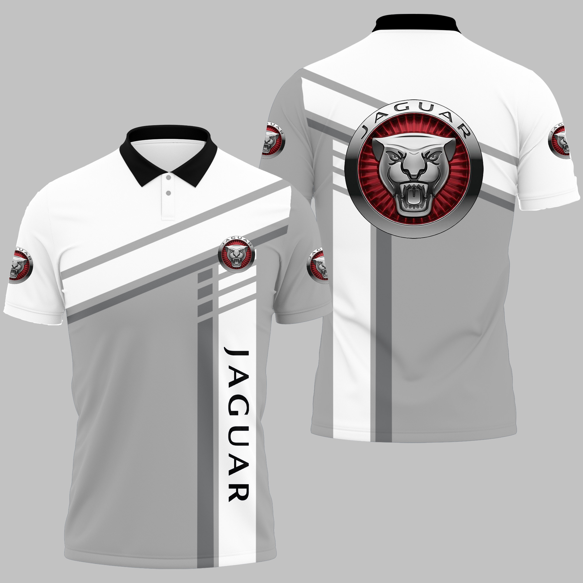 JAGUAR Polo Shirt V15 - Famjoys JAGUAR Polo Shirt V15 - Famjoys