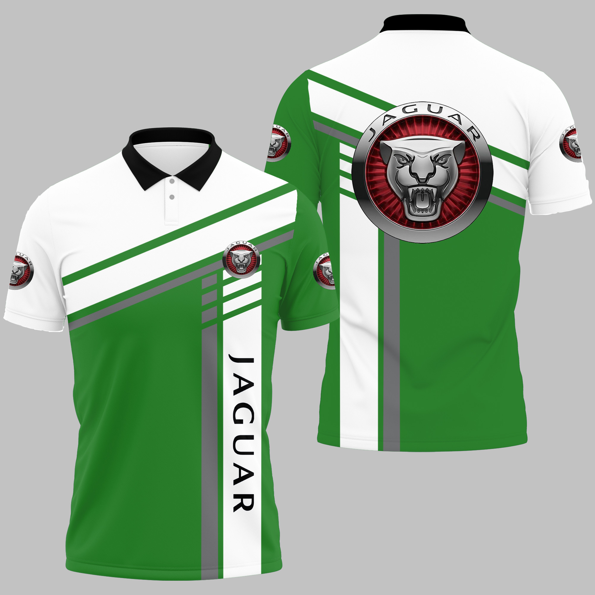 JAGUAR Polo Shirt V15 - Famjoys JAGUAR Polo Shirt V15 - Famjoys