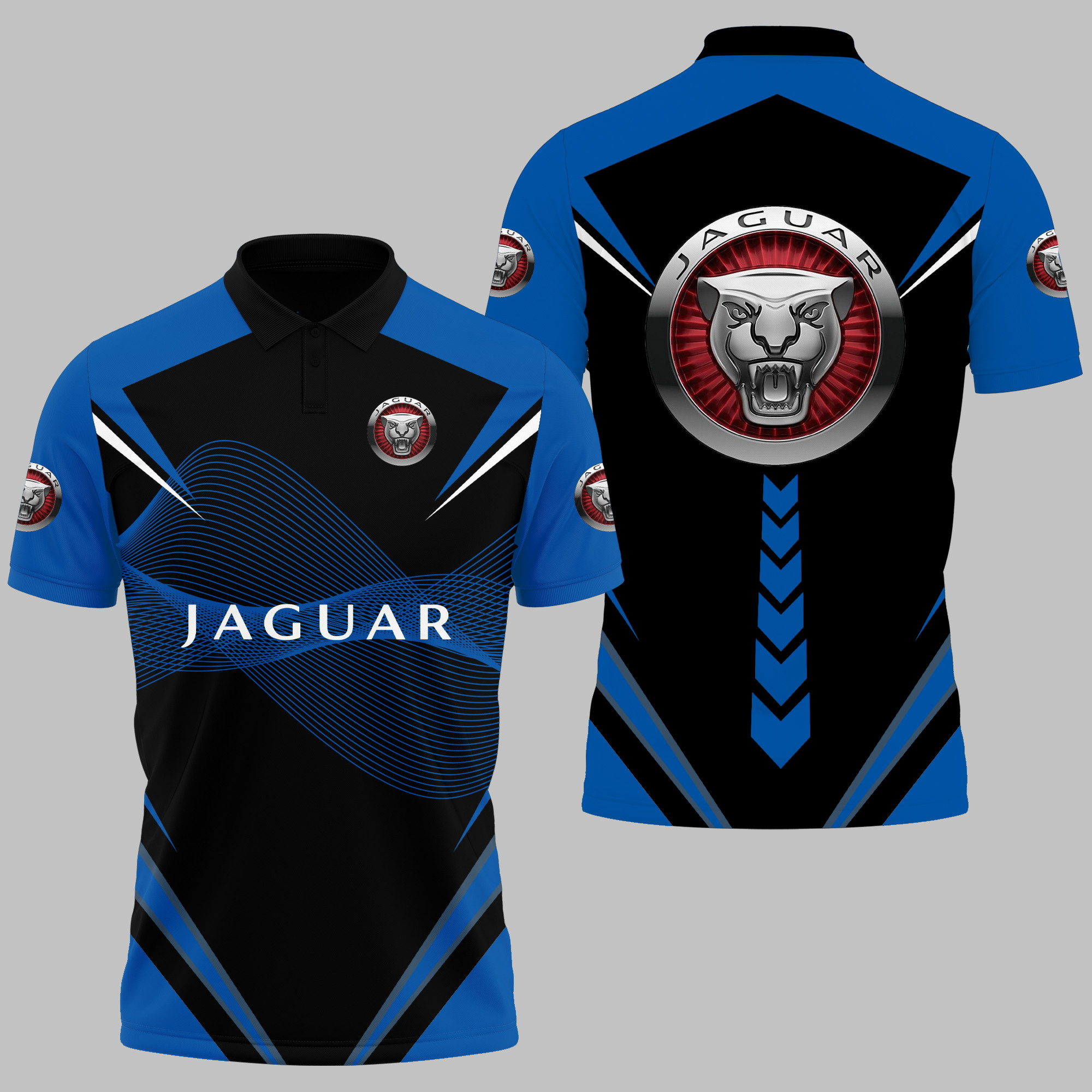 JAGUAR Polo Shirt V16 - Famjoys JAGUAR Polo Shirt V16 - Famjoys