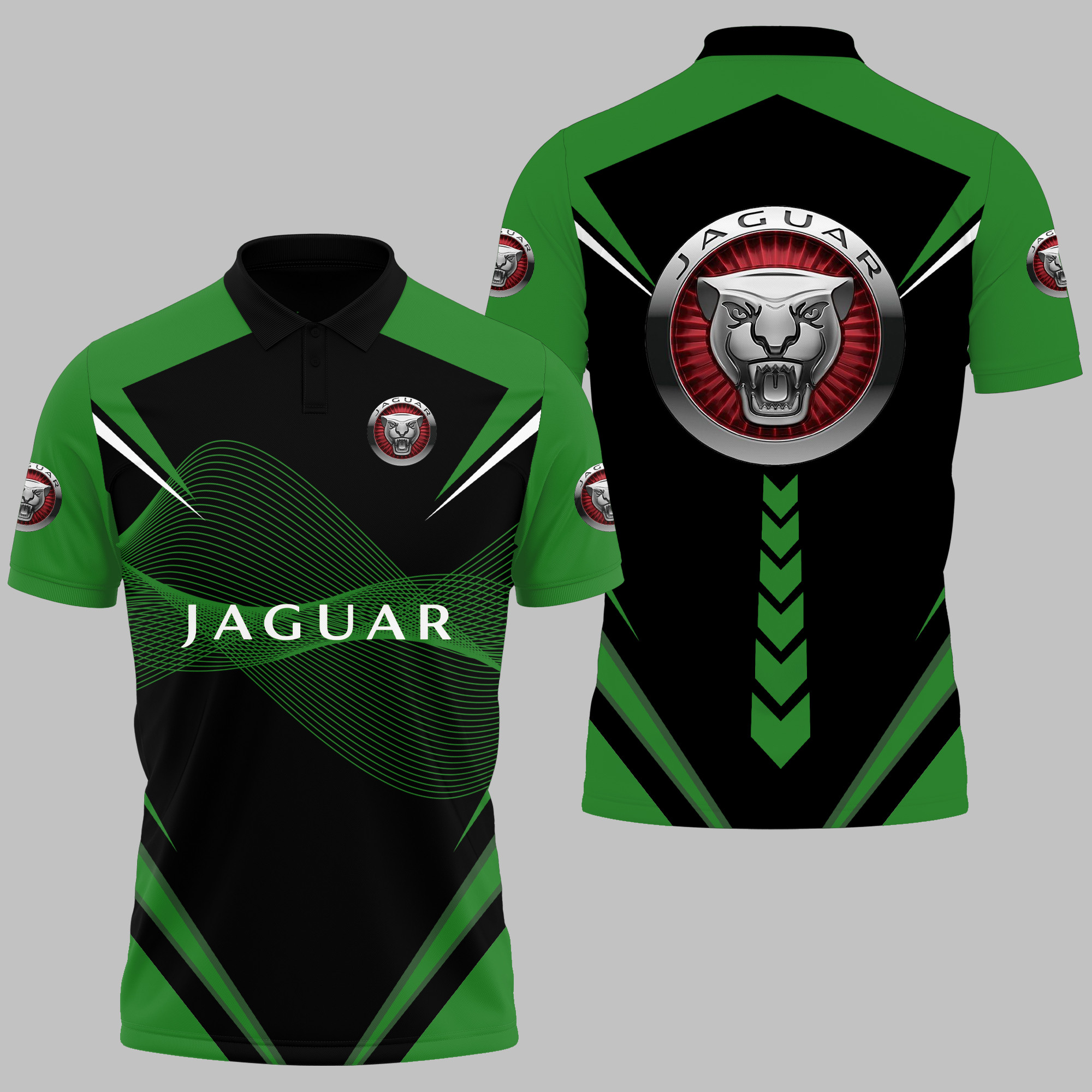 JAGUAR Polo Shirt V16 - Famjoys JAGUAR Polo Shirt V16 - Famjoys