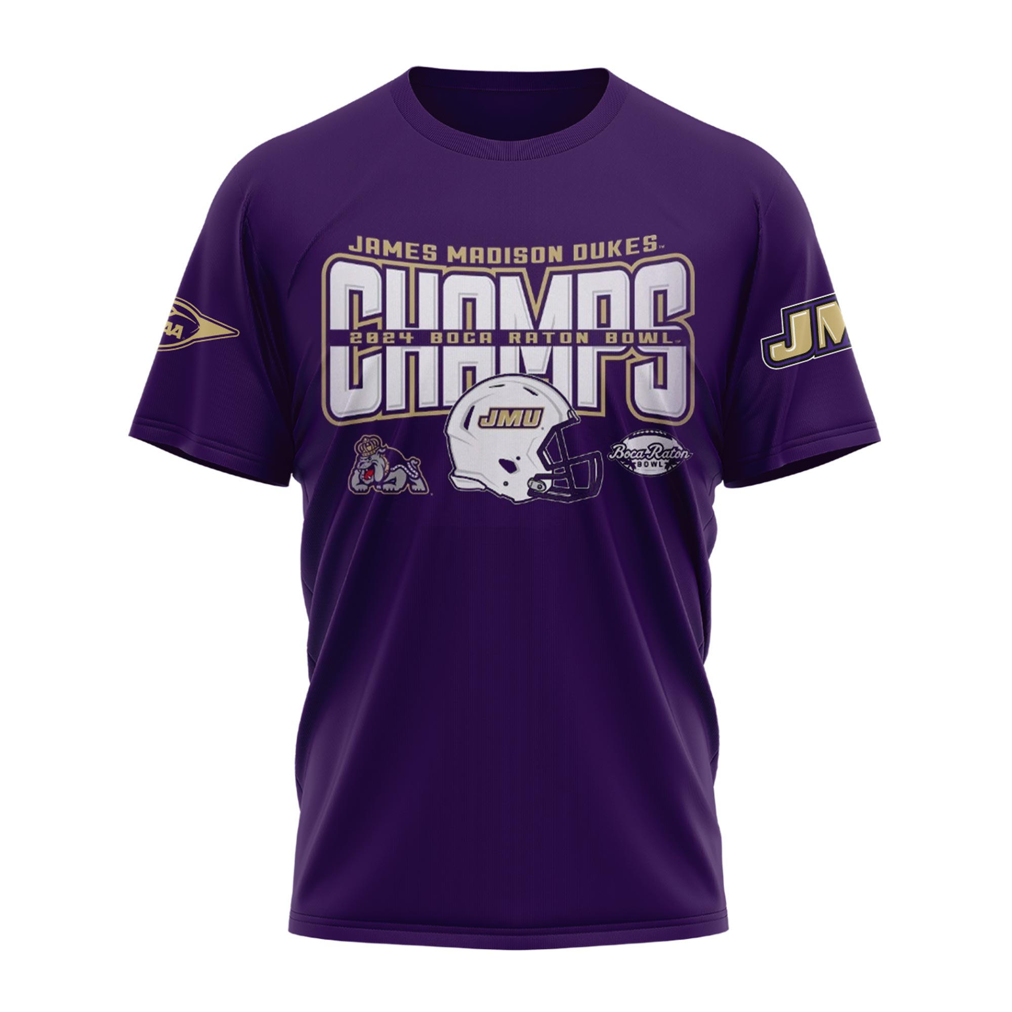 James Madison University Football Boca Raton Bowl Champions TShirt #2 - Famjoys James Madison University Football Boca Raton Bowl Champions TShirt #2 - Famjoys