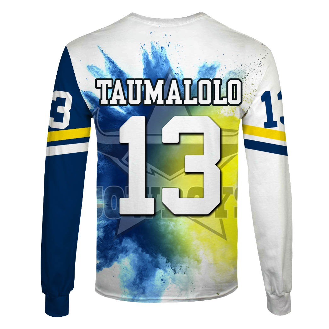 Jason Taumalolo North Queensland Cowboys NRL Hoodie T shirt Sleeve T52 - Famjoys Jason Taumalolo North Queensland Cowboys NRL Hoodie T shirt Sleeve T52 - Famjoys