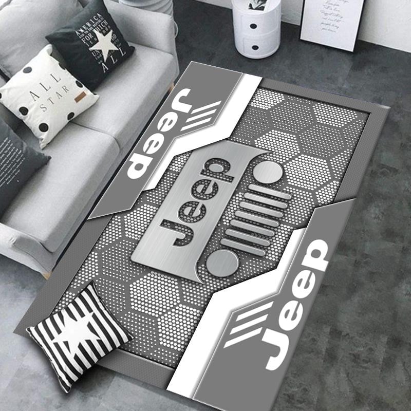 Jeep Area Rugs 3409 Multicolor - Famjoys Jeep Area Rugs 3409 Multicolor - Famjoys