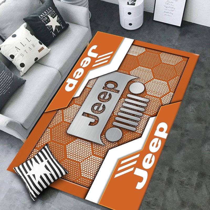 Jeep Area Rugs 3409 Multicolor - Famjoys Jeep Area Rugs 3409 Multicolor - Famjoys