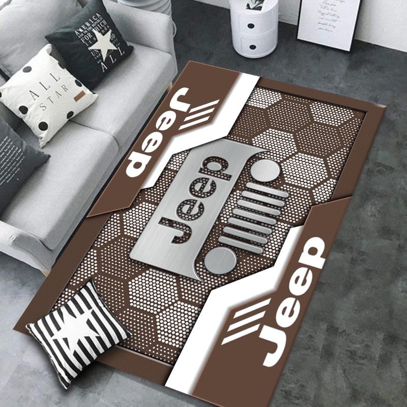 Jeep Area Rugs 3409 Multicolor - Famjoys Jeep Area Rugs 3409 Multicolor - Famjoys