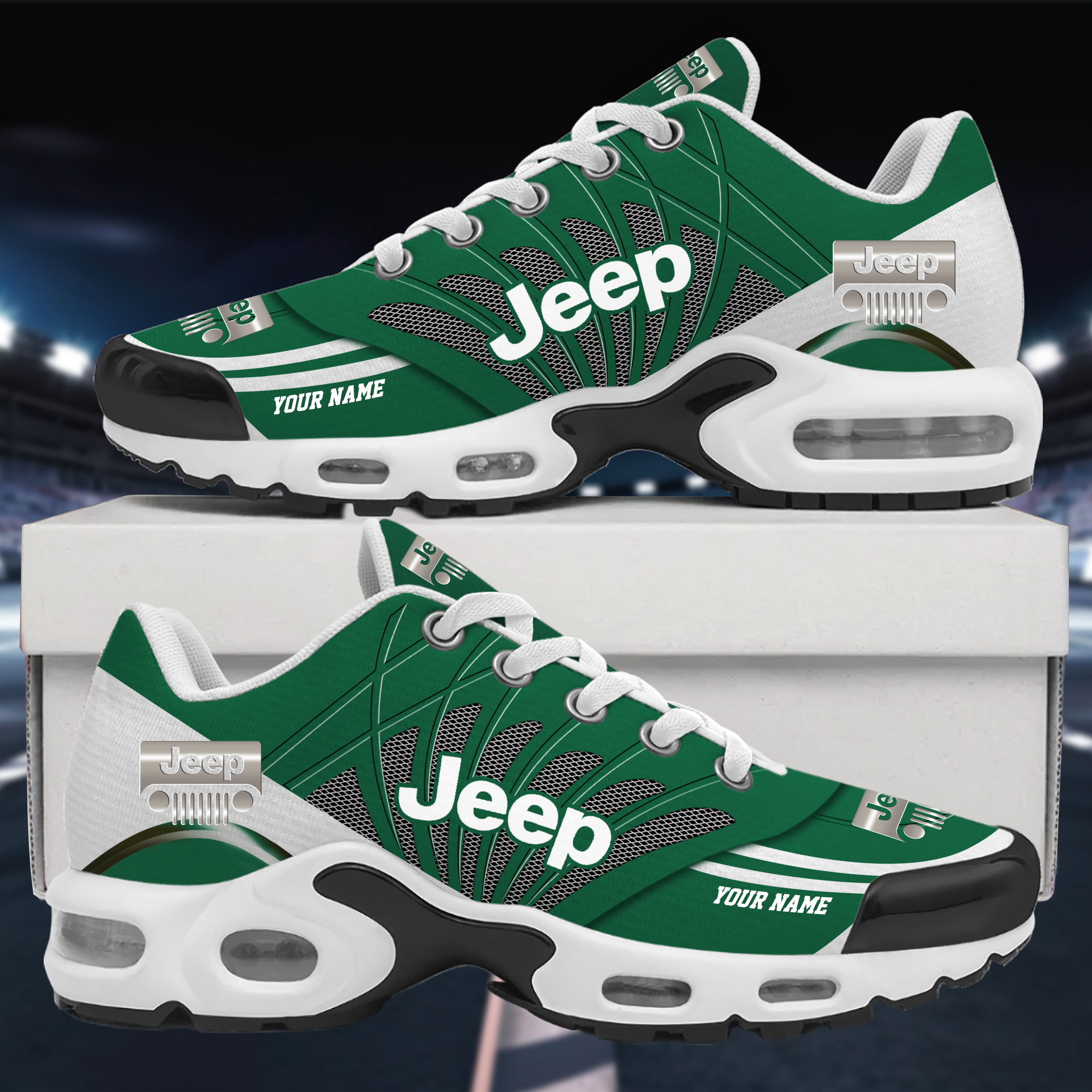 Jeep Custom Name Sport Shoes VS8 - Famjoys Jeep Custom Name Sport Shoes VS8 - Famjoys