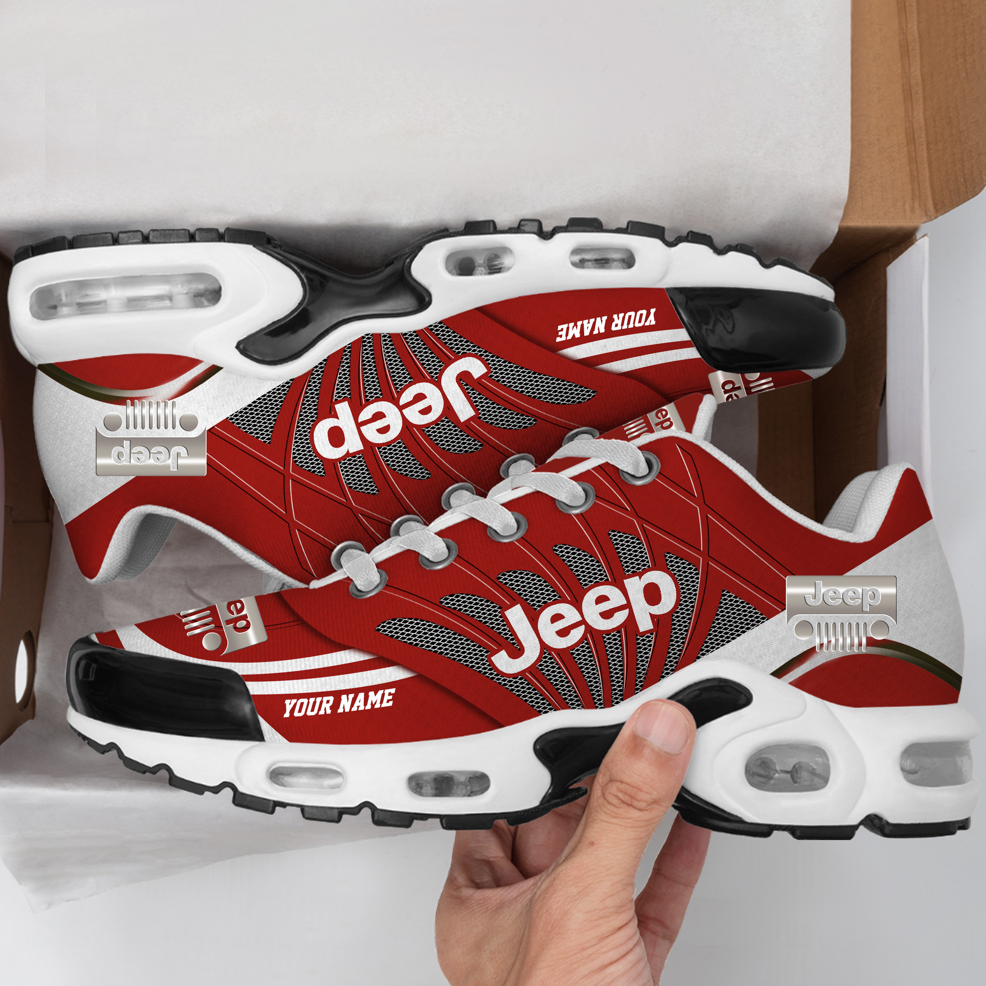 Jeep Custom Name Sport Shoes VS8 - Famjoys Jeep Custom Name Sport Shoes VS8 - Famjoys