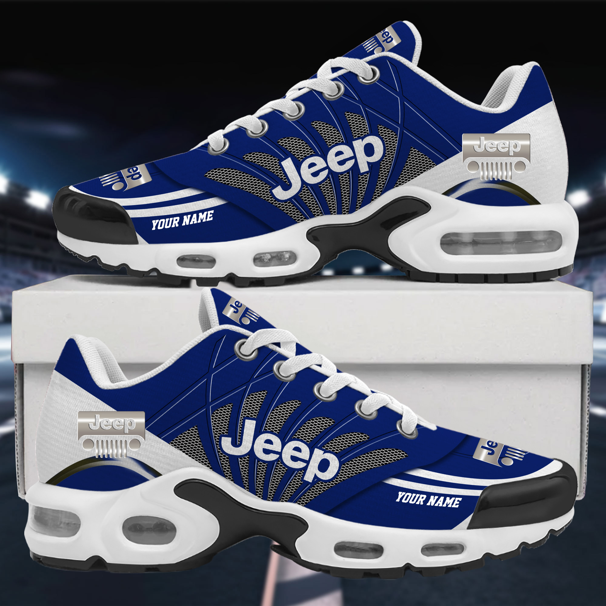 Jeep Custom Name Sport Shoes VS8 - Famjoys Jeep Custom Name Sport Shoes VS8 - Famjoys