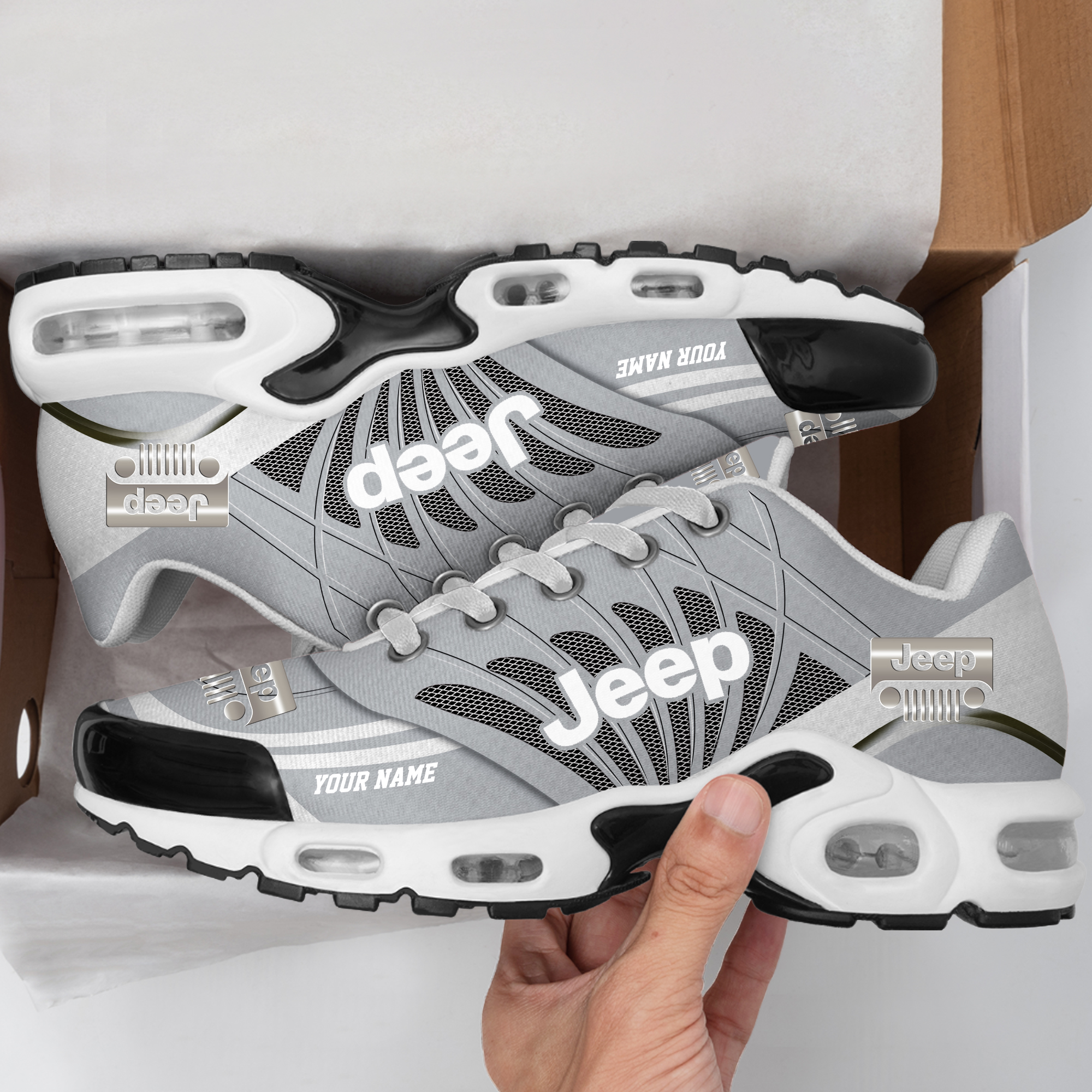 Jeep Custom Name Sport Shoes VS8 - Famjoys Jeep Custom Name Sport Shoes VS8 - Famjoys