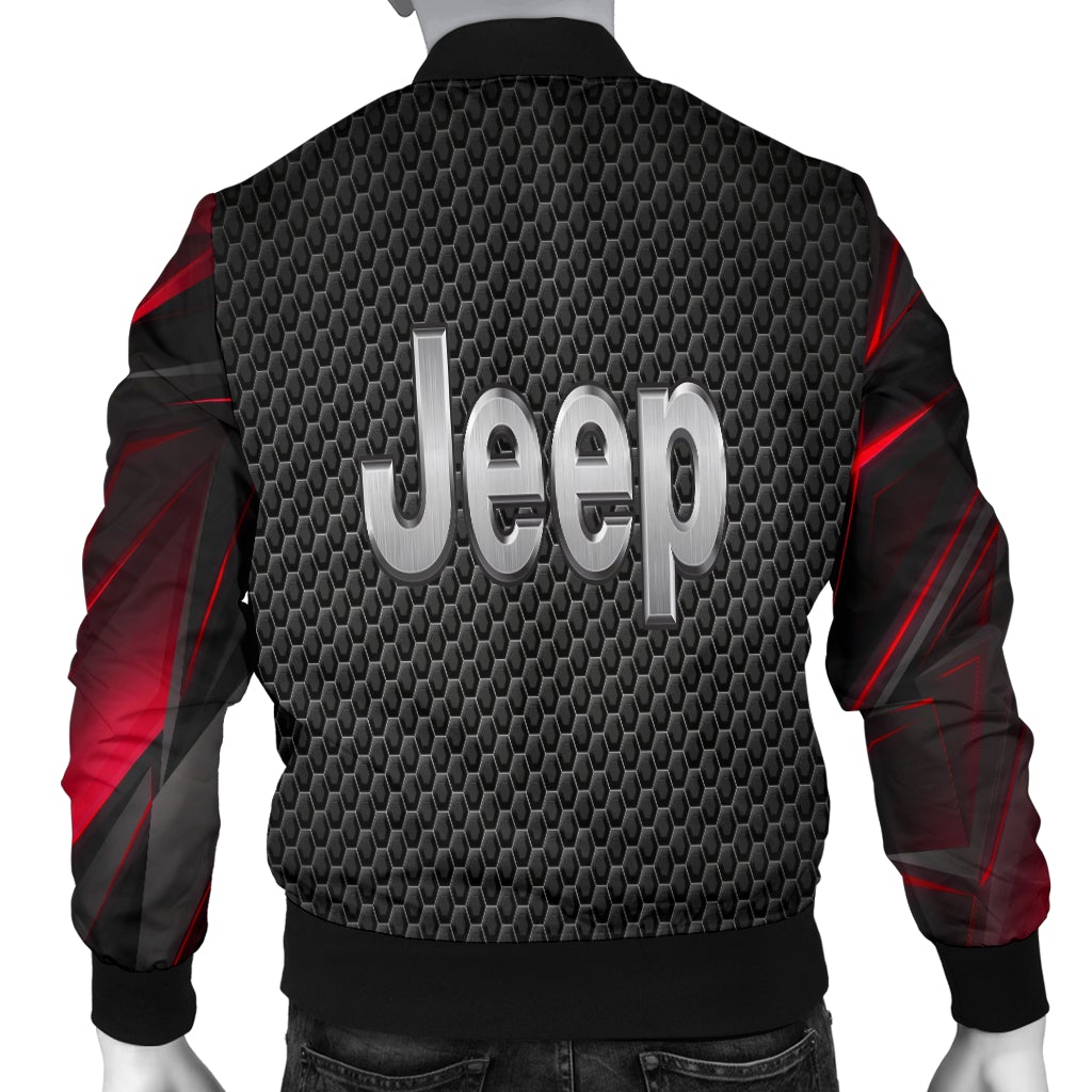 Jeep Men's Bomber Jacket RA - Famjoys Jeep Men's Bomber Jacket RA - Famjoys