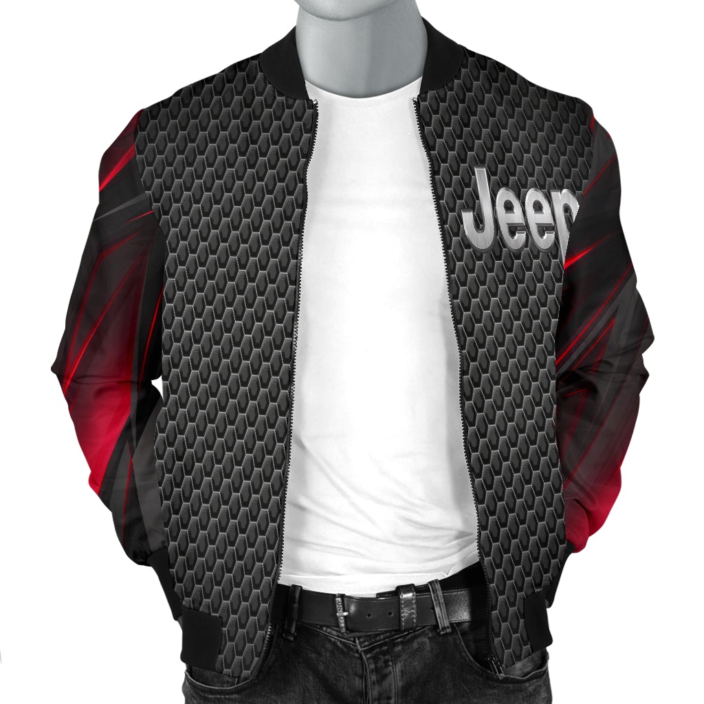 Jeep Men's Bomber Jacket RA - Famjoys Jeep Men's Bomber Jacket RA - Famjoys