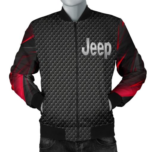Jeep Men's Bomber Jacket RA - Famjoys Jeep Men's Bomber Jacket RA - Famjoys