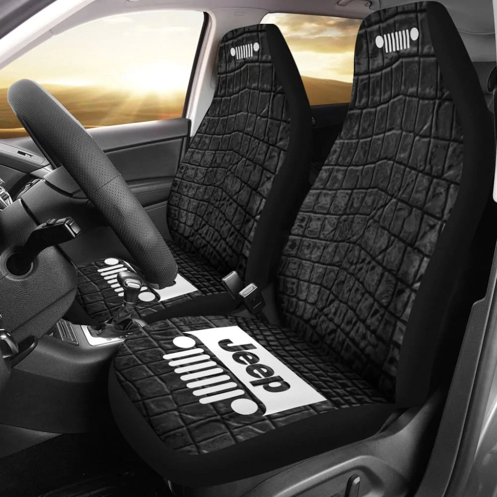 JEEP SEAT COVER - ALLIGATOR BLACK 101819