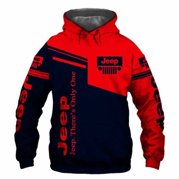 Jeep There S Only One Men And Women 3D Full Printing Hoodie - Famjoys Jeep There S Only One Men And Women 3D Full Printing Hoodie - Famjoys