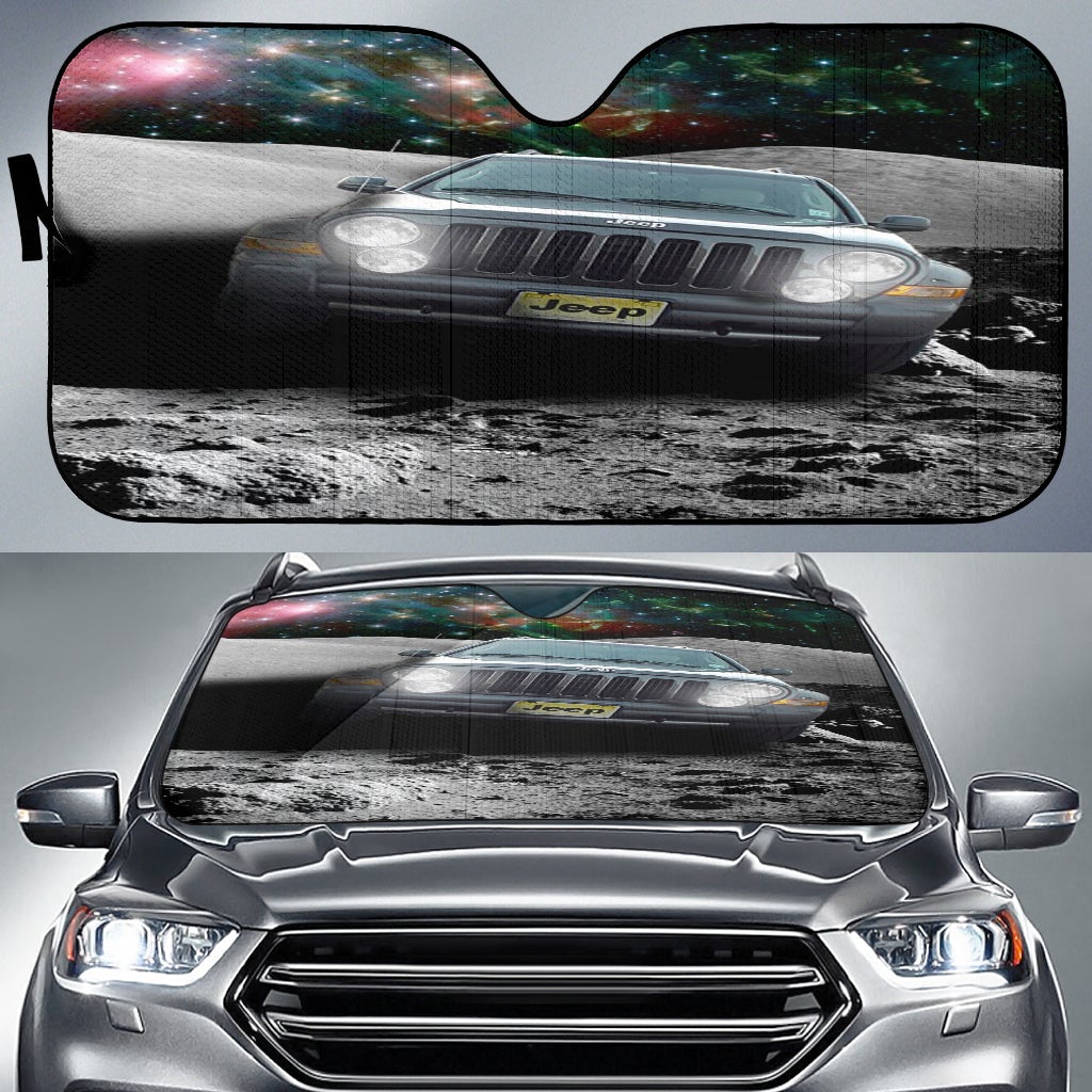 Jeep Windshield Sun Shade V5 - Famjoys Jeep Windshield Sun Shade V5 - Famjoys