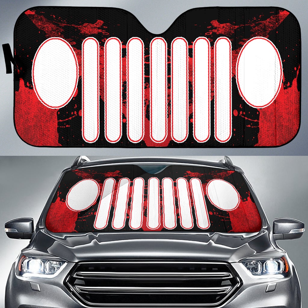Jeep Windshield Sunshade - Famjoys Jeep Windshield Sunshade - Famjoys