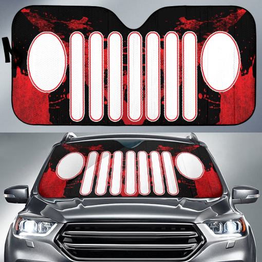 Jeep Windshield Sunshade - Famjoys Jeep Windshield Sunshade - Famjoys