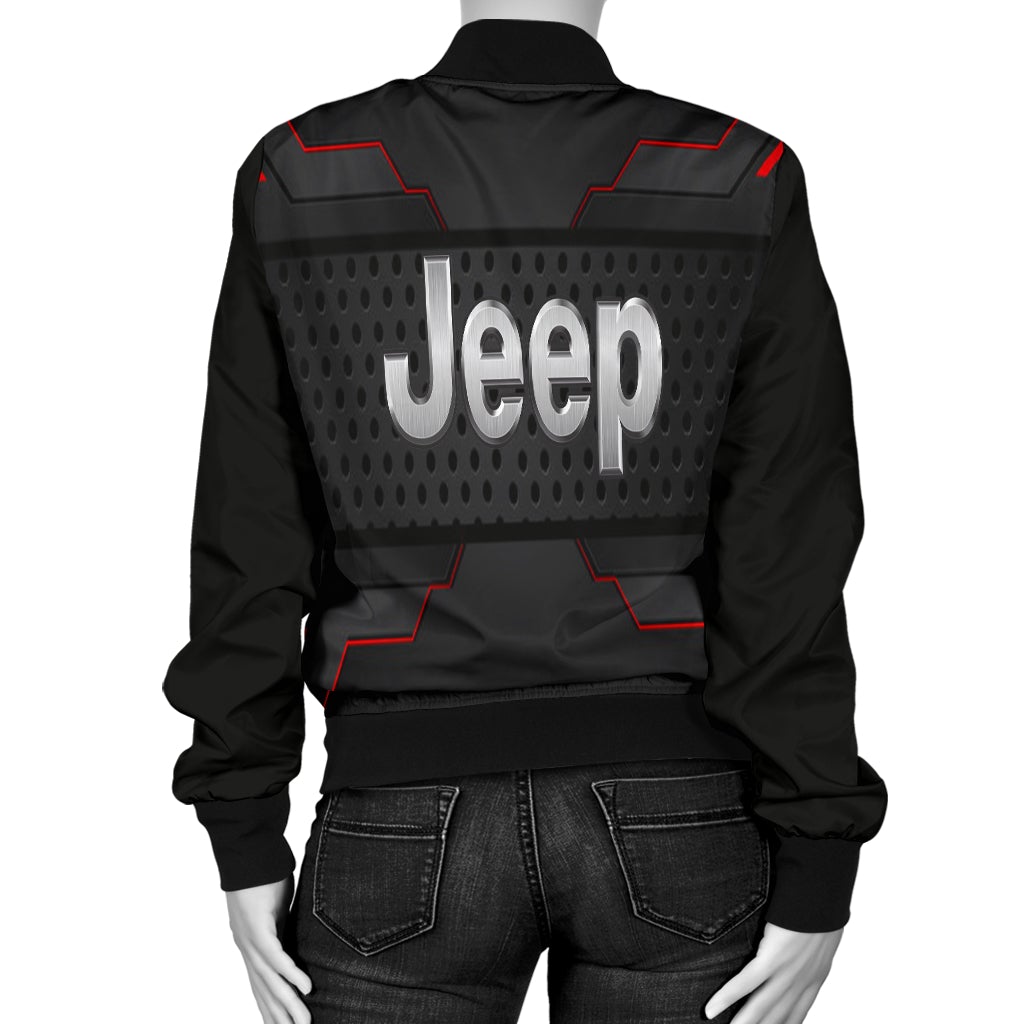 Jeep Women's Bomber Jacket MX - Famjoys Jeep Women's Bomber Jacket MX - Famjoys