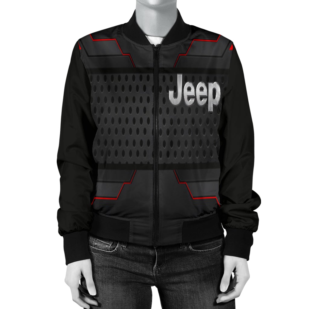 Jeep Women's Bomber Jacket MX - Famjoys Jeep Women's Bomber Jacket MX - Famjoys