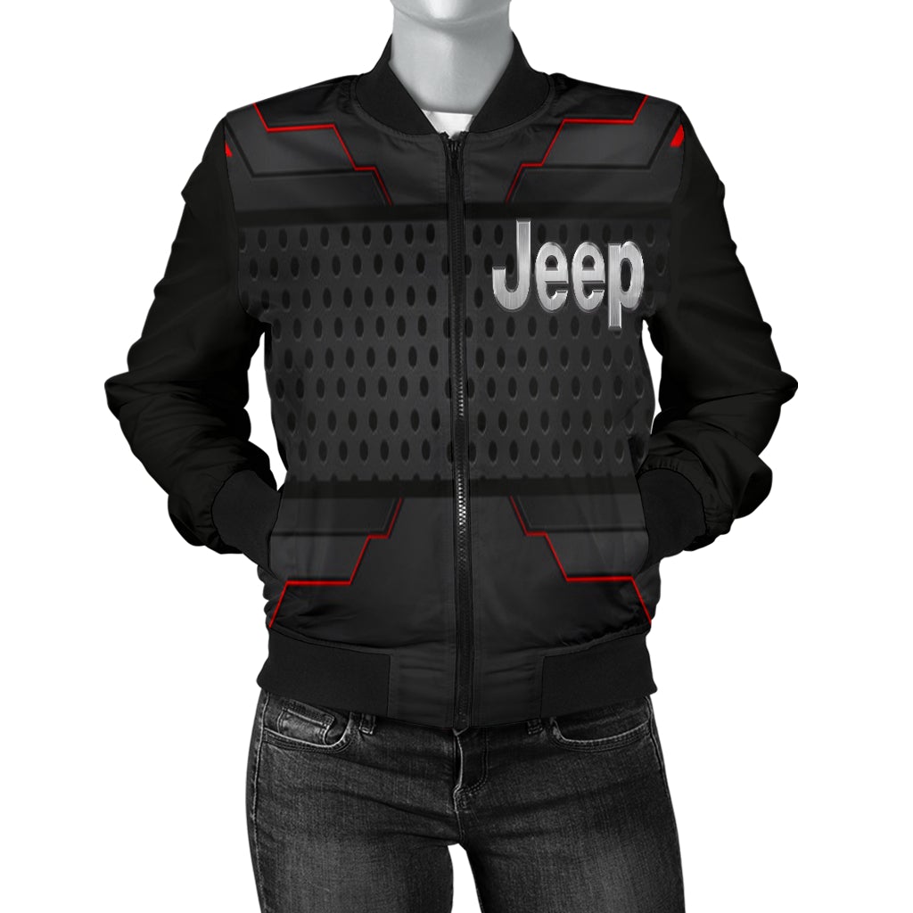 Jeep Women's Bomber Jacket MX - Famjoys Jeep Women's Bomber Jacket MX - Famjoys