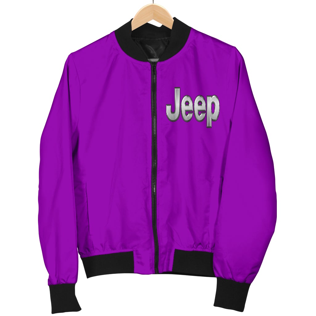 Jeep Women's Bomber Jacket Pink - Famjoys Jeep Women's Bomber Jacket Pink - Famjoys