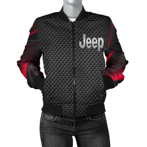 Jeep Women's Bomber Jacket RA - Famjoys Jeep Women's Bomber Jacket RA - Famjoys