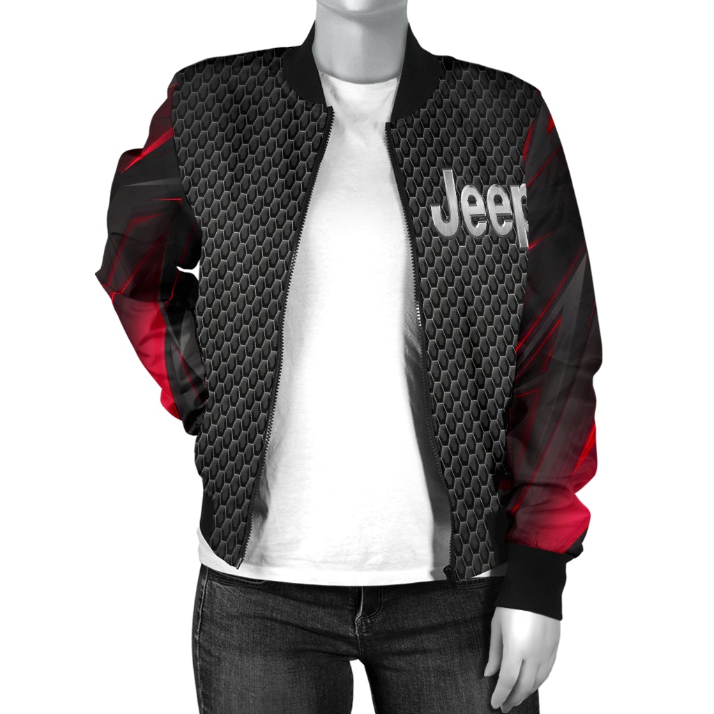 Jeep Women's Bomber Jacket RA - Famjoys Jeep Women's Bomber Jacket RA - Famjoys