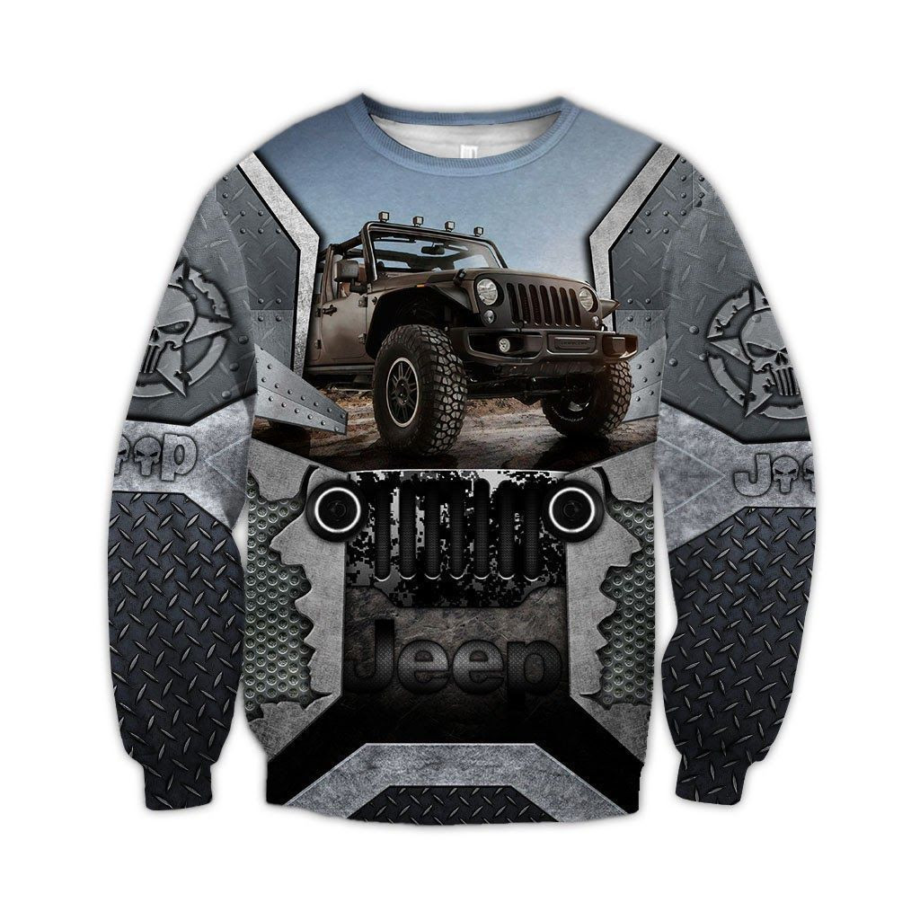 Jeep Wrangler 3D All Over Printed Clothes J21 - Famjoys Jeep Wrangler 3D All Over Printed Clothes J21 - Famjoys