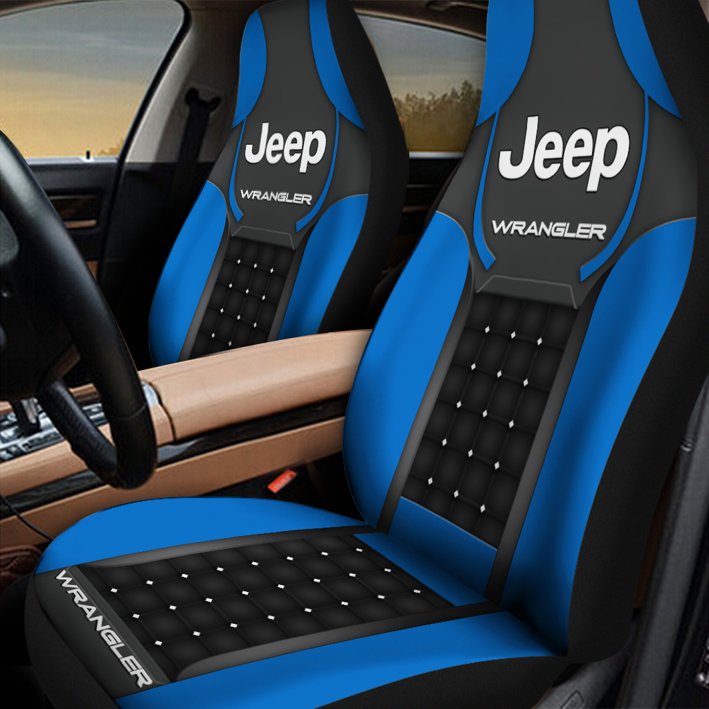 Jeep Wrangler Car Seat Cover V8 - Famjoys Jeep Wrangler Car Seat Cover V8 - Famjoys