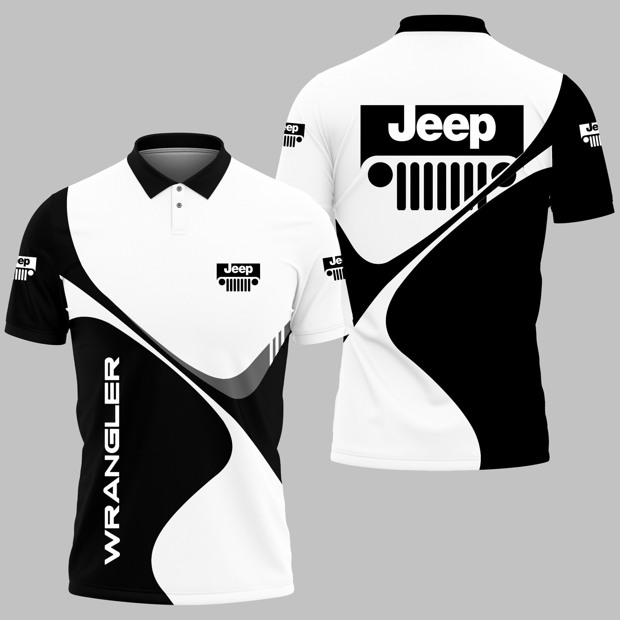 JEEP WRANGLER Polo Shirt Ver 1 - Famjoys JEEP WRANGLER Polo Shirt Ver 1 - Famjoys