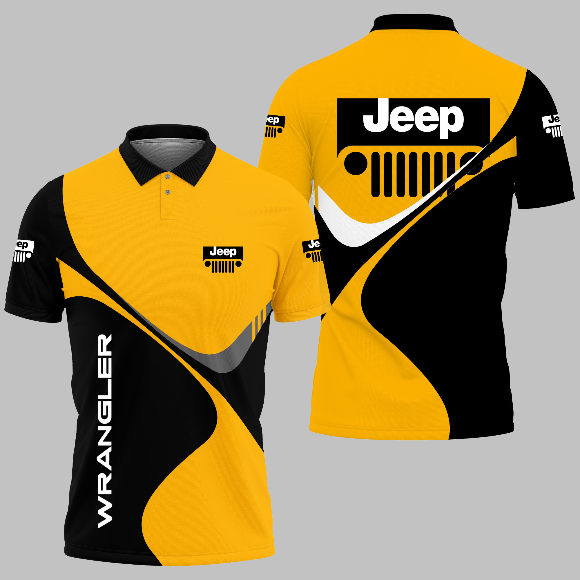JEEP WRANGLER Polo Shirt Ver 1 - Famjoys JEEP WRANGLER Polo Shirt Ver 1 - Famjoys