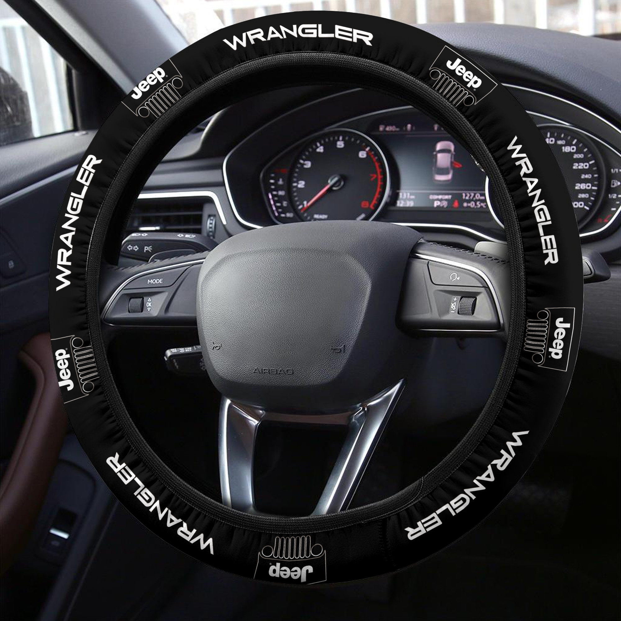 Jeep Wrangler Steering Wheel Cover - Famjoys Jeep Wrangler Steering Wheel Cover - Famjoys