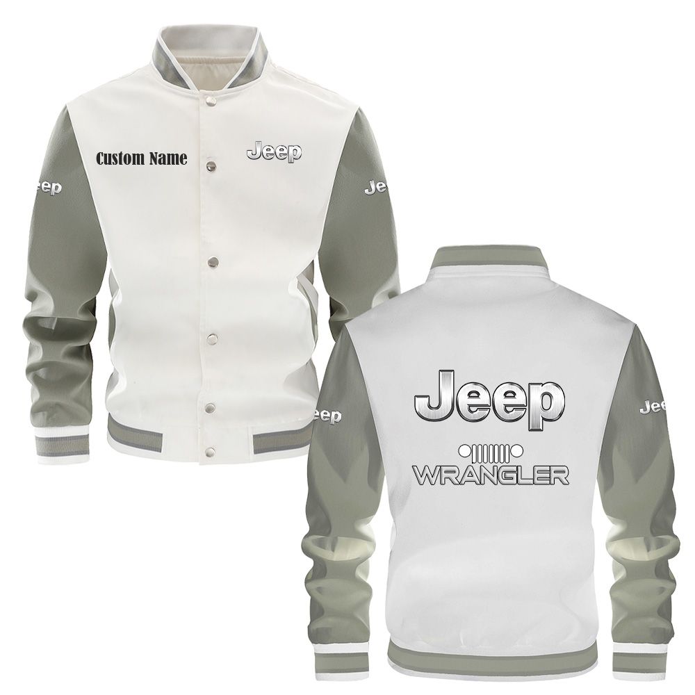 Jeep wrangler Varsity Jacket, Baseball jacket, Letterman Jacket Customize Name, Multicolor - Famjoys Jeep wrangler Varsity Jacket, Baseball jacket, Letterman Jacket Customize Name, Multicolor - Famjoys