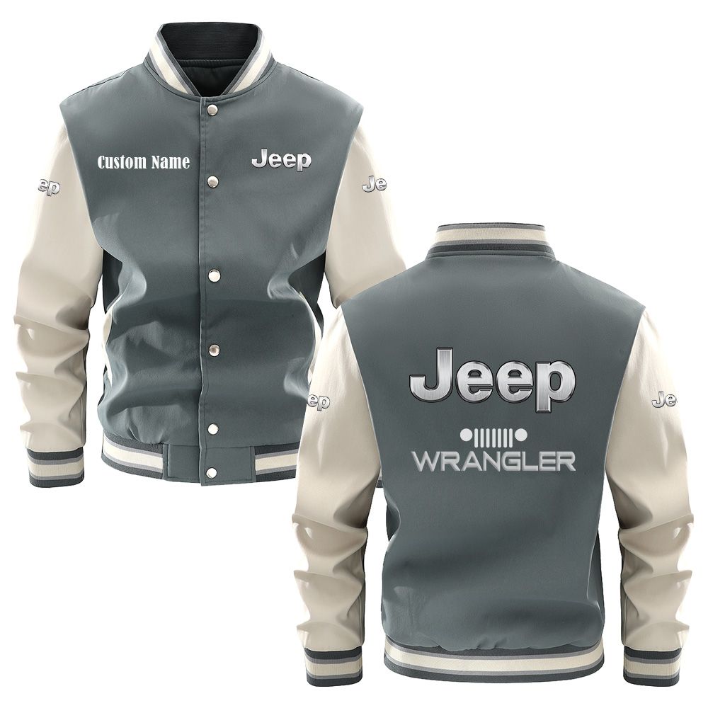 Jeep wrangler Varsity Jacket, Baseball jacket, Letterman Jacket Customize Name, Multicolor - Famjoys Jeep wrangler Varsity Jacket, Baseball jacket, Letterman Jacket Customize Name, Multicolor - Famjoys