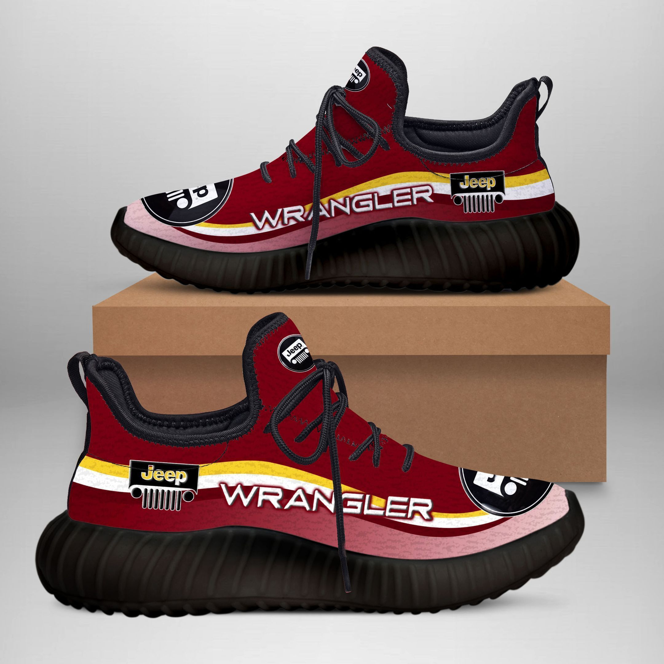 Jeep Wrangler  YZ Shoes Ver 1 (Red)