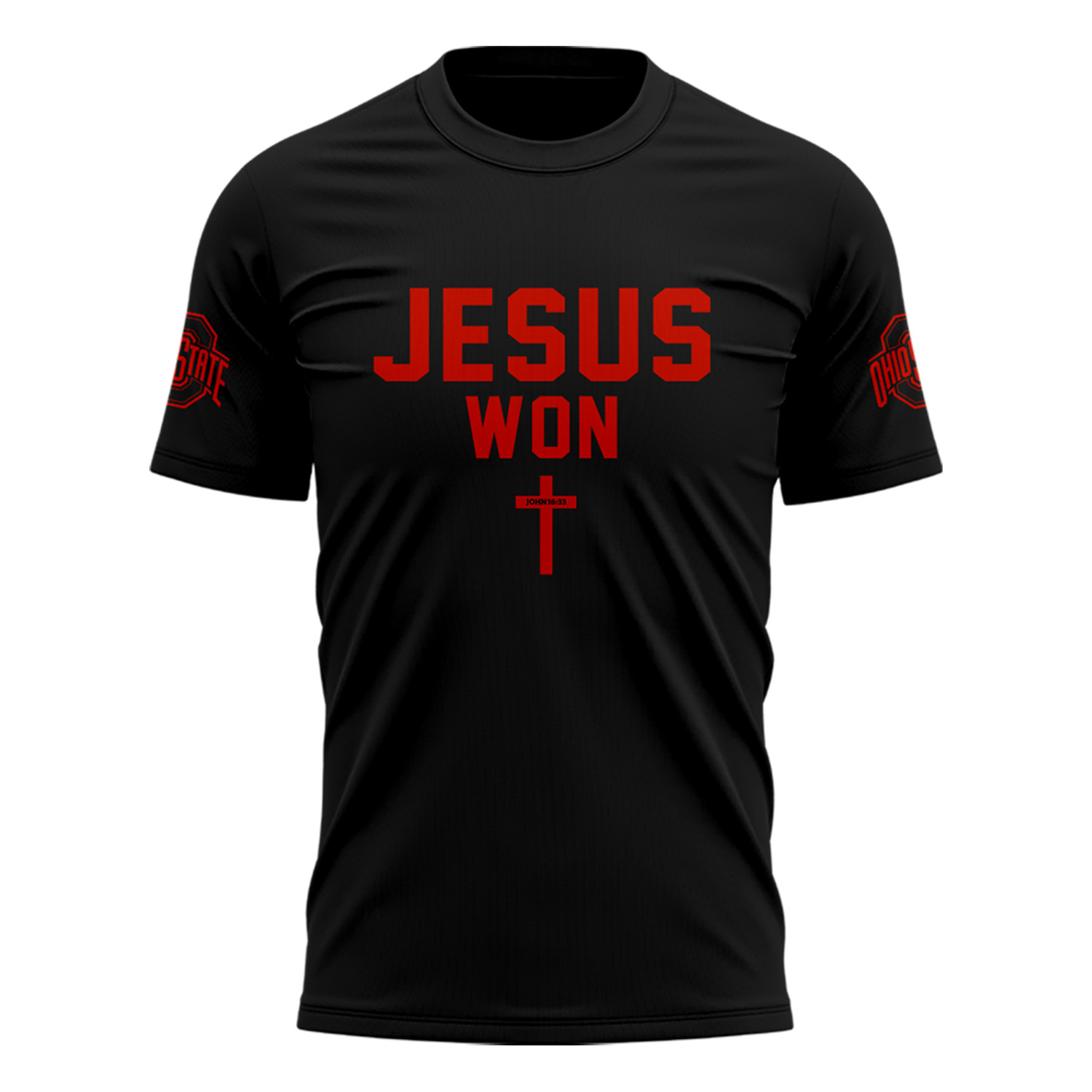 JESUS WON Black TShirt 2024 - Famjoys JESUS WON Black TShirt 2024 - Famjoys