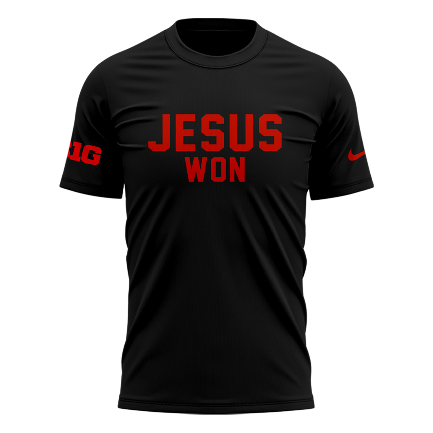 JESUS WON Black TShirt 2024 - Famjoys JESUS WON Black TShirt 2024 - Famjoys