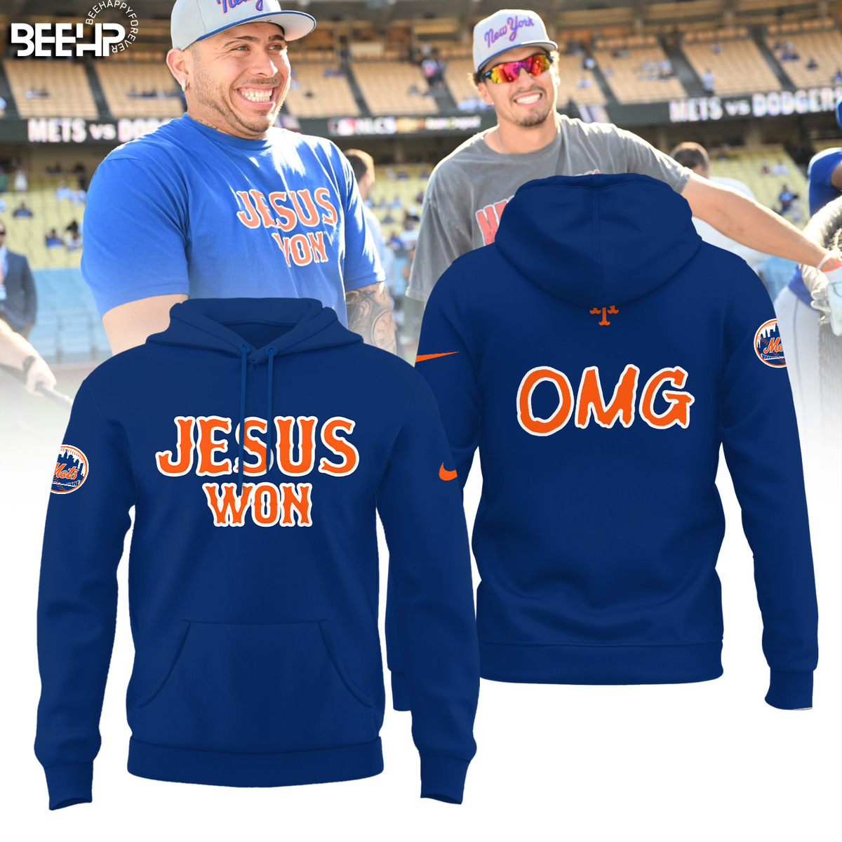 JESUS WON x New York Mets Shirt - Famjoys JESUS WON x New York Mets Shirt - Famjoys