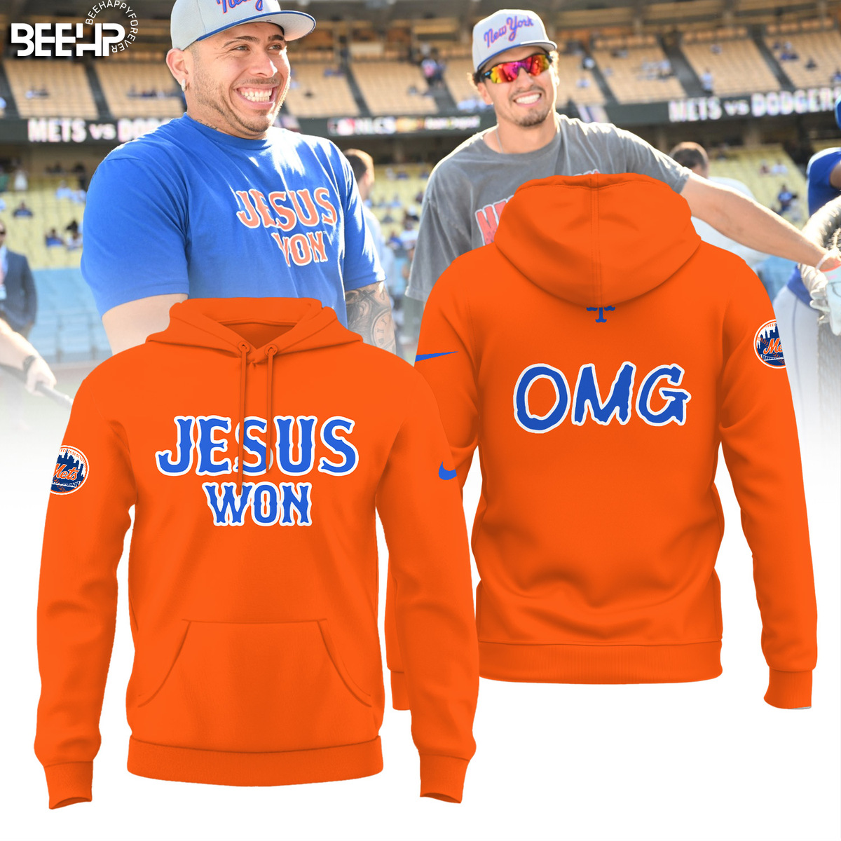 JESUS WON x New York Mets Shirt - Famjoys JESUS WON x New York Mets Shirt - Famjoys