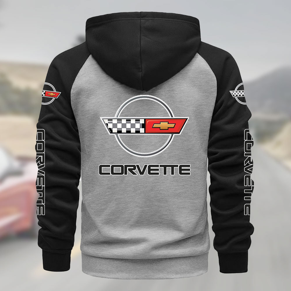 JHALPC299C4 Chevrolet Corvette Zipper Hoodie - Famjoys JHALPC299C4 Chevrolet Corvette Zipper Hoodie - Famjoys