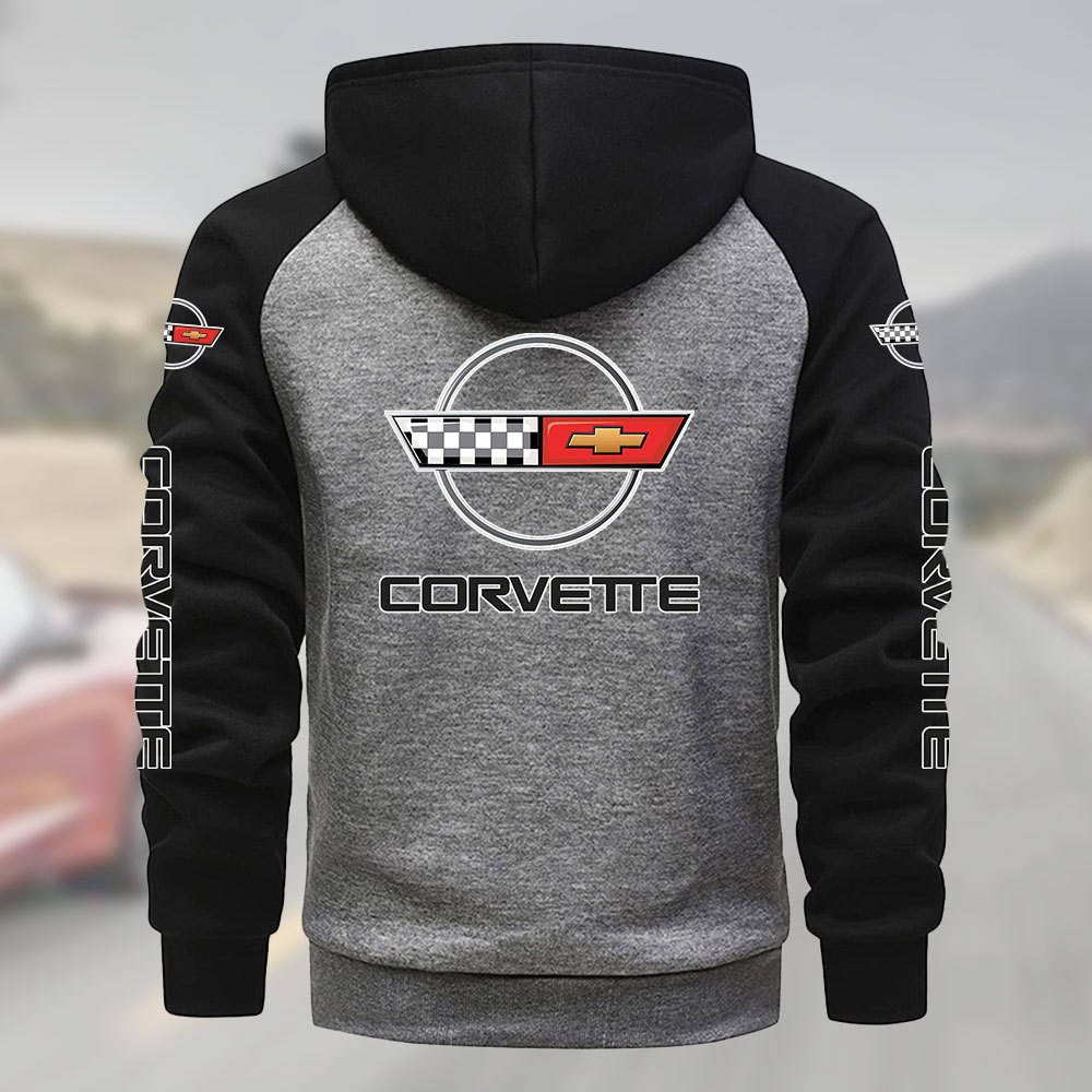 JHALPC299C4 Chevrolet Corvette Zipper Hoodie - Famjoys JHALPC299C4 Chevrolet Corvette Zipper Hoodie - Famjoys