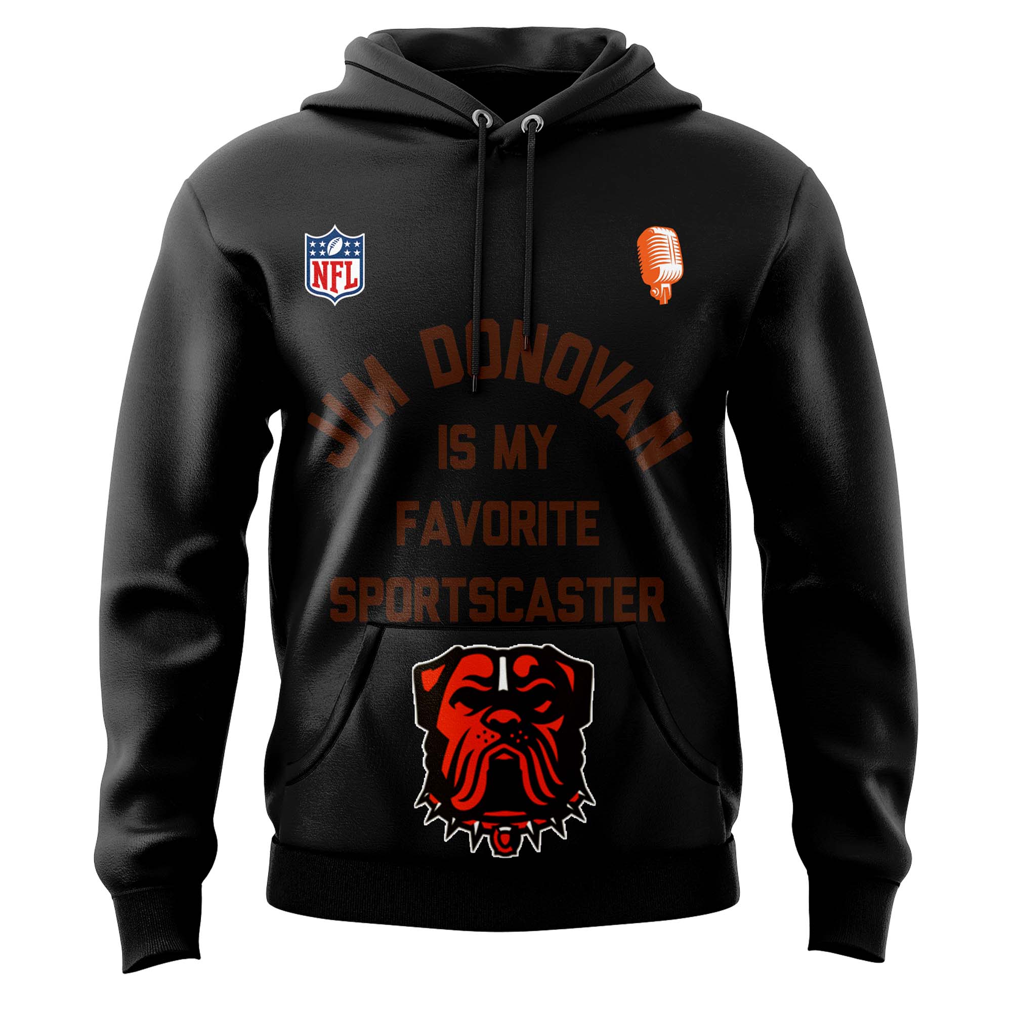 Jim Donovan Cleveland Browns Special Pullover Hoodie - Famjoys Jim Donovan Cleveland Browns Special Pullover Hoodie - Famjoys