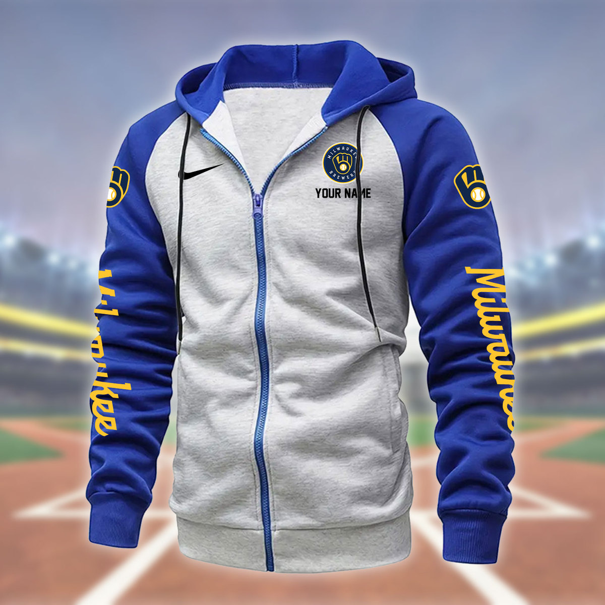 JKULPC2991 BREW Zipper Hoodie - Famjoys JKULPC2991 BREW Zipper Hoodie - Famjoys