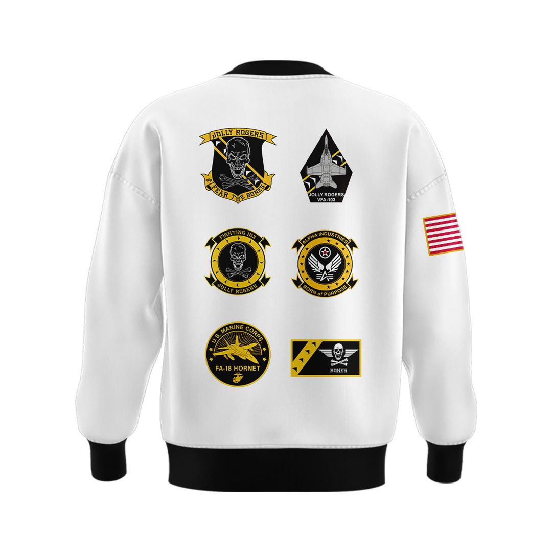 Jolly Rogers Navy Midshipmen Sweatshirt - Famjoys Jolly Rogers Navy Midshipmen Sweatshirt - Famjoys